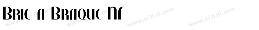 Bric a Braque NF字体转换